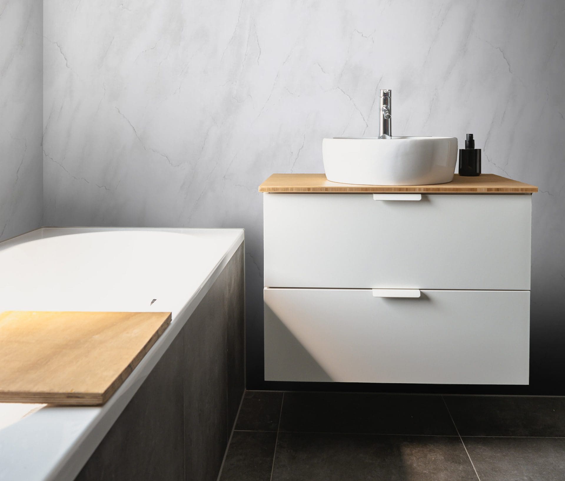 10mm Light Grey Marble - Image 3