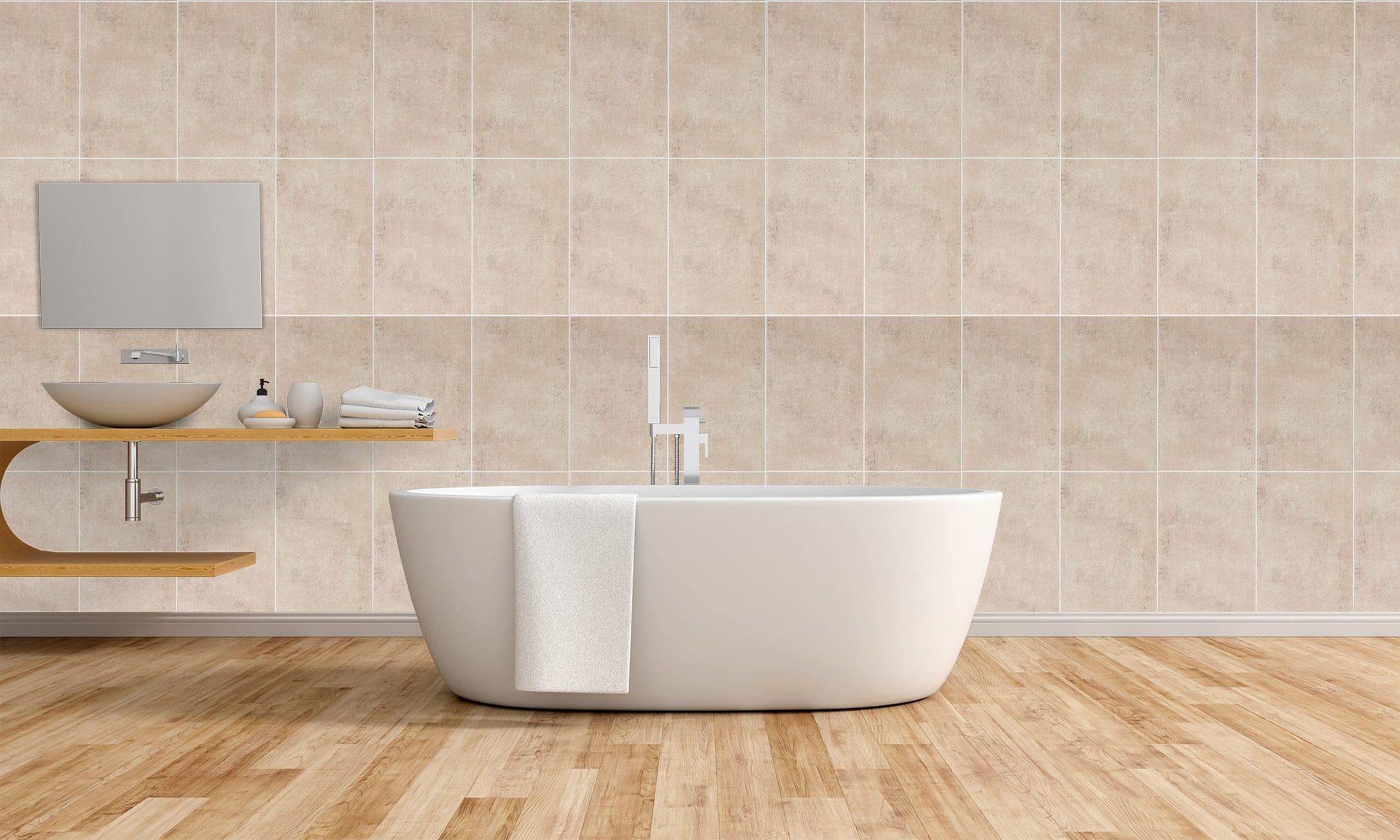 8mm Flagstone Beige Groutline - Image 4