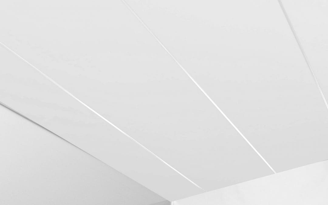 White Gloss Silver Edge
