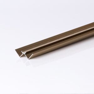 10mm Black Internal Corner PVC