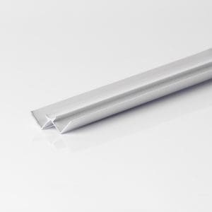 10mm White Internal Corner PVC