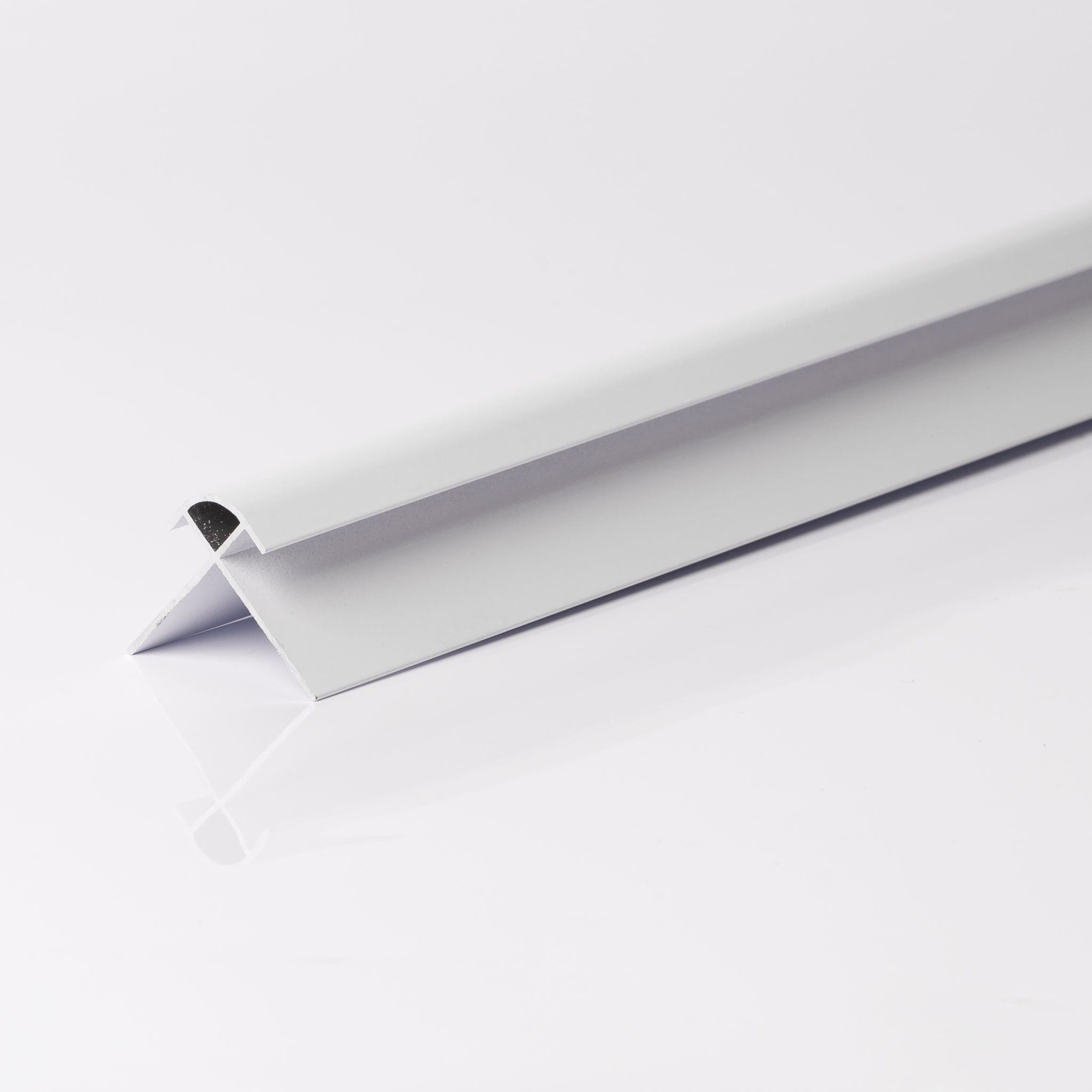 8mm White Metal External Corner