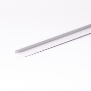 8mm White U End PVC