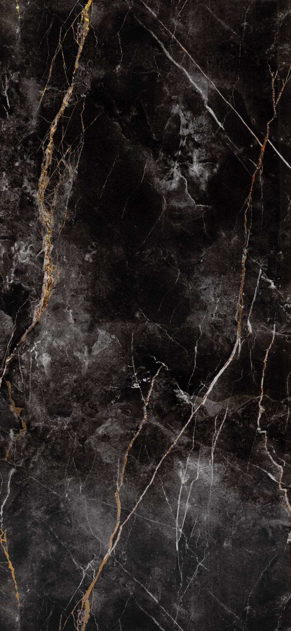 10mm Black Gold Marble