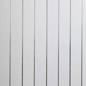 4m - 8mm White Two Silver Strip
