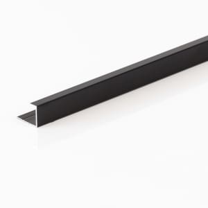 10mm Black U End PVC