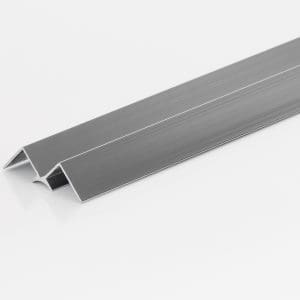 10mm Silver Metal Internal Corner