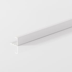 10mm White Metal End U