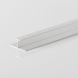 8mm White Metal H-Joint