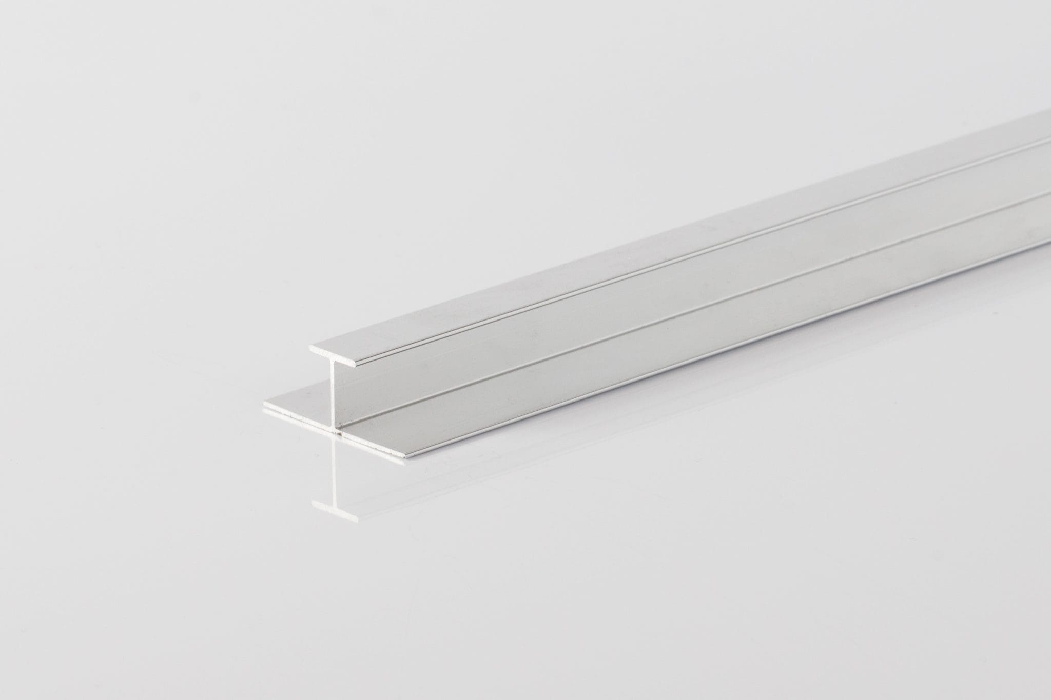 8mm White Metal H-Joint