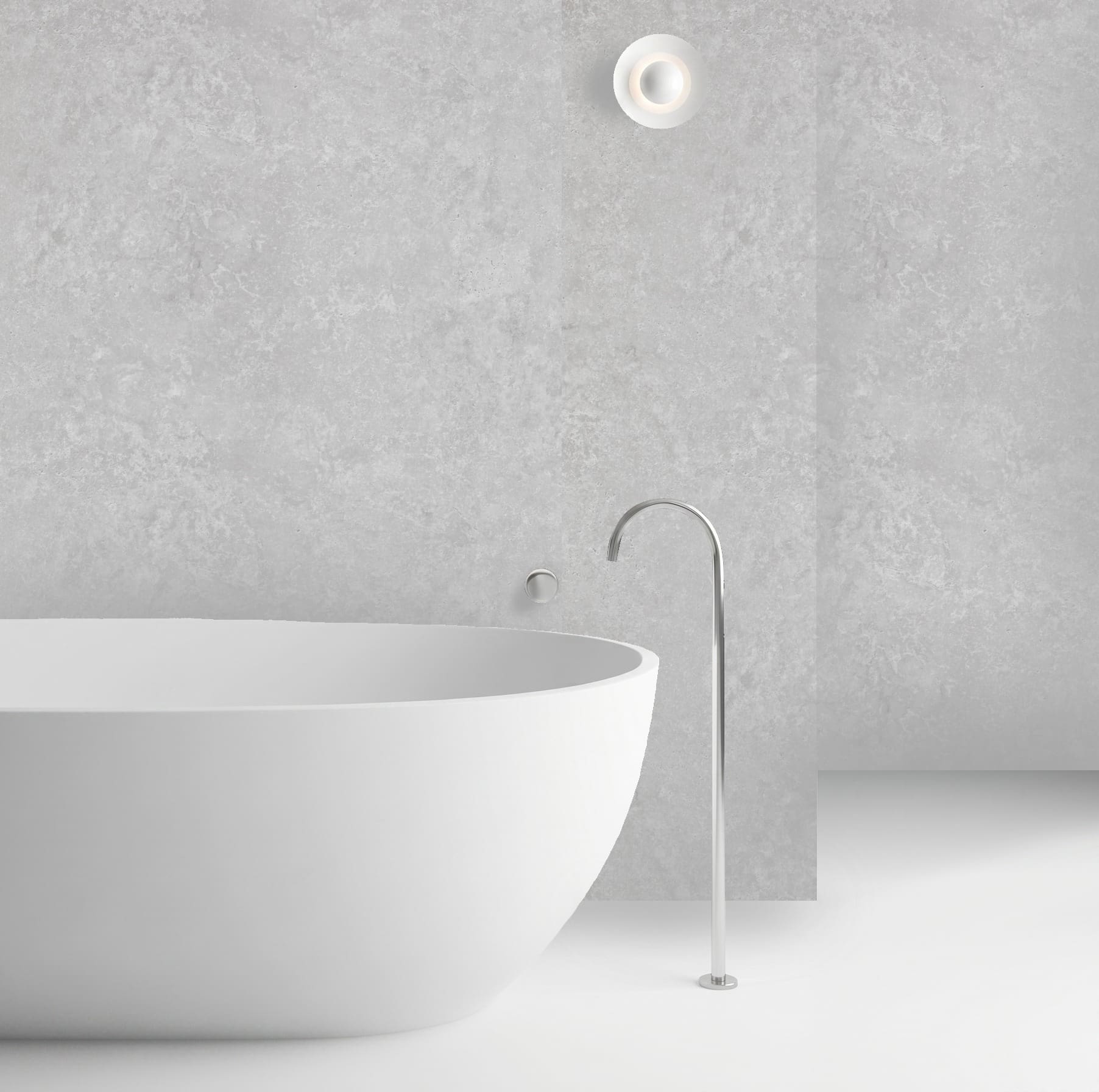 10mm Light Grey Concrete Satin - Image 5