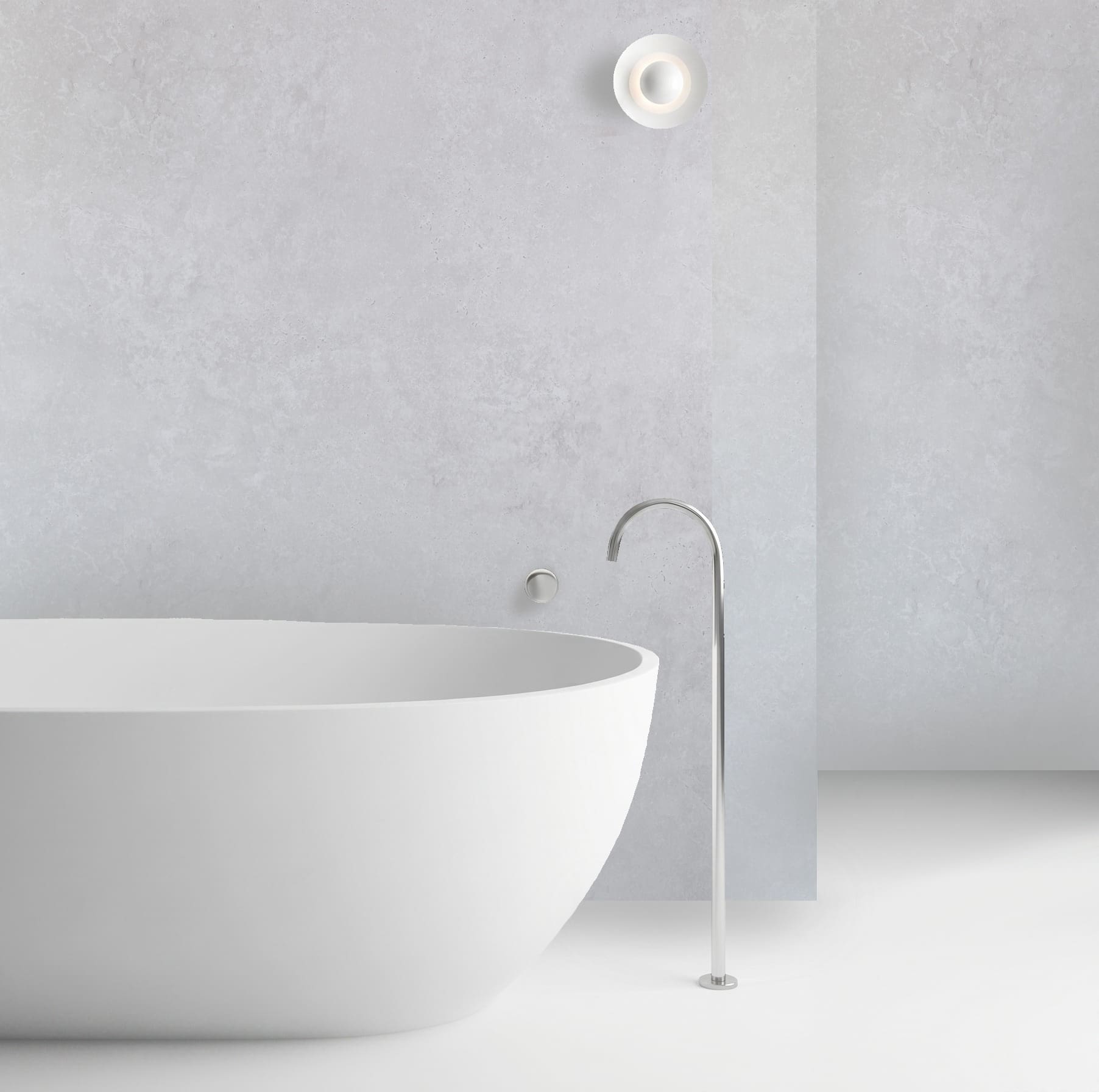 7.5mm Concrete White Matt - Image 5