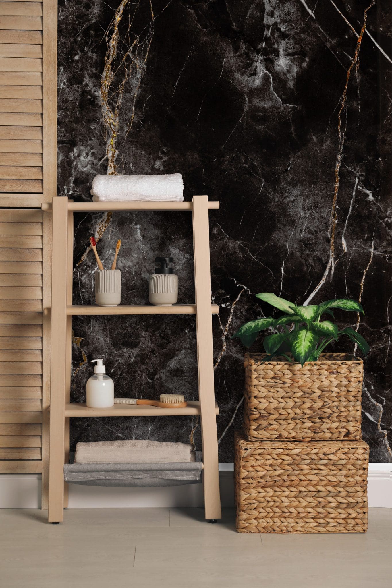 10mm Black Gold Marble - Image 3